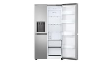 ثلاجة ال جي 22.7 قدمًا ، ثلاجة جنبًا إلى جنب ، لون...