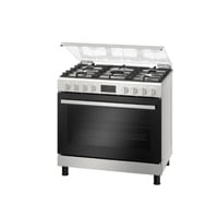 موقد غاز بوش HGX5H0Q59M - 5 شعلات، 90×60 سم، ستانل...