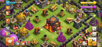 حساب لعبة الجوال Clash of clans