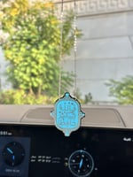 حجم كبير تعليقة ذهبي ( فالله خير حافظا )