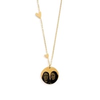 قلادة جولييت - (ذهبي - فضي )