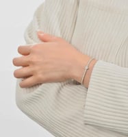 أسوارة فضي فضة MY LOVE