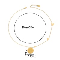 قلادة جولييت - (ذهبي - فضي )
