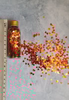 ترتر اوراق شجر الخريف لون تدرج البرتقالي و الاصفر...