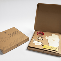 خريطة الحائط الخشبية للسعودية