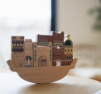 عمارة خليجية تراثية - لعبة توازن وتركيب