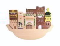 عمارة خليجية تراثية - لعبة توازن وتركيب