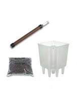 حوض Angolo ري ذاتي - 14سم