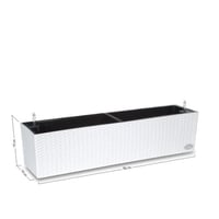 حوض Dopyo مستطيل ري ذاتي - 80سم