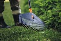 مشط أوراق (كبير) مع عصا