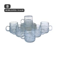 طقم ضيافة كريستال 12 قطعة