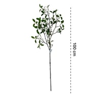 غصن ورق زيتون صناعي مع زيتون