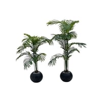 شجر نخل كواي صناعي مركن كروي بلاستيك