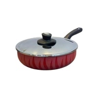 مقلاة عميقة بغطاء