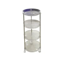 أرفف مطبخ بلاستيك 4 أرفف