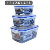طقم حافظة طعام 3 قطع