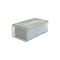 علب مناديل اكريلك مع مناديل