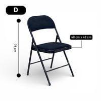 كرسي مفرد بوكليه قابل للطي