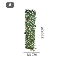 شبك خشب مع ورق شجر