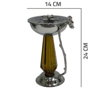 مباخر فاخره مع مسكة شكل وردة