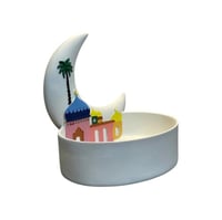 صحن تقديم دائري رمضاني