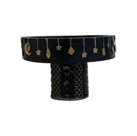 صحن تقديم أسود رمضاني