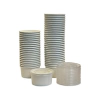 علبة كرتون بغطاء بلاستيك