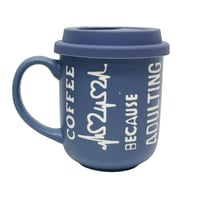 كوب سيراميك مع غطاء سيلكون 200 ملل