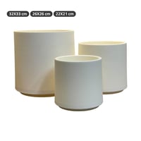 مركن بلاستيك ابيض