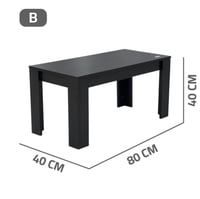 طاولة مستطيلة خشب