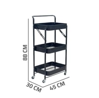 رفوف مطبخ معدنية بيد