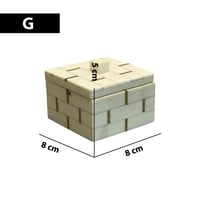 صندوق متعدد الاستخدام خشب صدفي