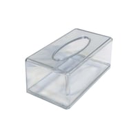 علب مناديل اكريليك شفاف