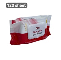 مناديل مبللة SM كيس 120 منديل