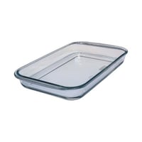 صينية فرن زجاج مستطيل