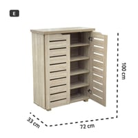 دولاب أحذية بابين مودرن