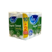 ورق تنشيف سوبر مزدوج فاين 10+2