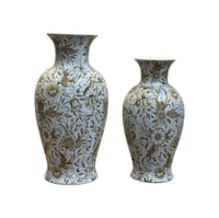 فازة سيراميك مزخرفة