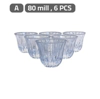 فناجين قهوة عربي زجاج