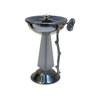 مبخرة وردة ستيل