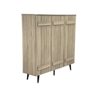 دواليب احذيه 3 أبواب خشب