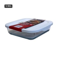 صواني فرن زجاج بغطاء