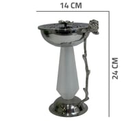 مباخر فاخره مع مسكة شكل وردة
