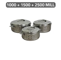 طقم حافظات طعام ستيل