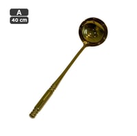 ملاعق طبخ ستيل ذهبي