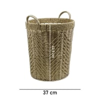 سلة غسيل خوص