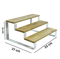 ستاند تقديم خشب بامبو