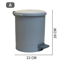 سلة بلاستيك للمهملات
