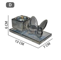 مبخرة زجاج ديكور فراشة