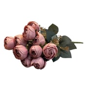 غصن ورد بيونيا مغلق صناعي